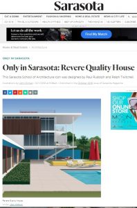 SAF Sarasota Mag Revere House Moore PR