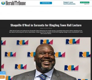 Shaquille O’Neal RCLA Town Hall, Moore PR